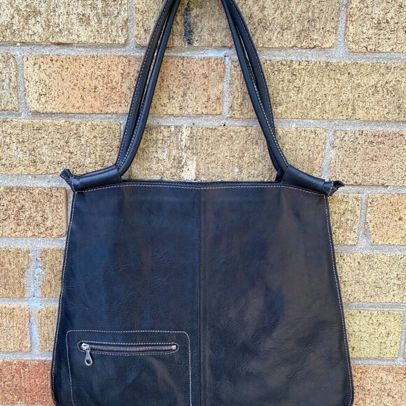 Vintage Christopher Kon Purse Handbag Black - Picture 3 of 10